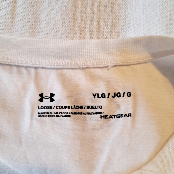 Under Armour girls Large cropped shirt, New - Picture 4 of 7